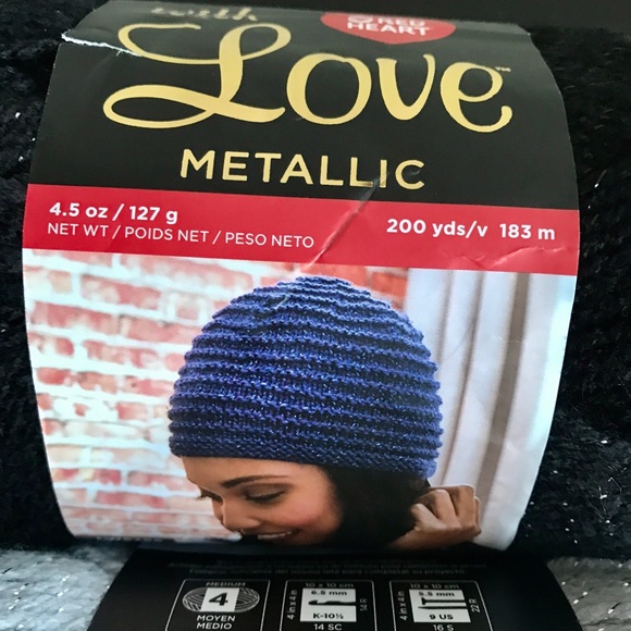 Red Heart With Love Metallic Yarn Duo - Picture 5 of 7